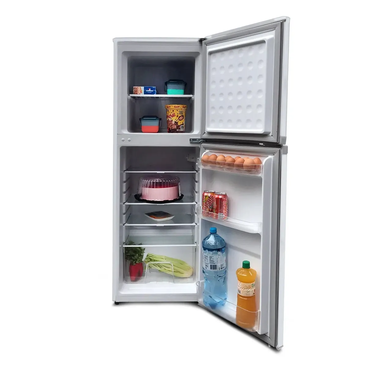 ELECTROLUX - Refrigeradora 2 Puertas 138lt ERT18G2HNI Gris