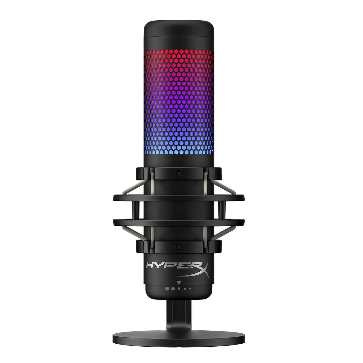 HYPERX - Hyperx - Micrófono Quadcast S RGB Streaming For PC Mac PS4