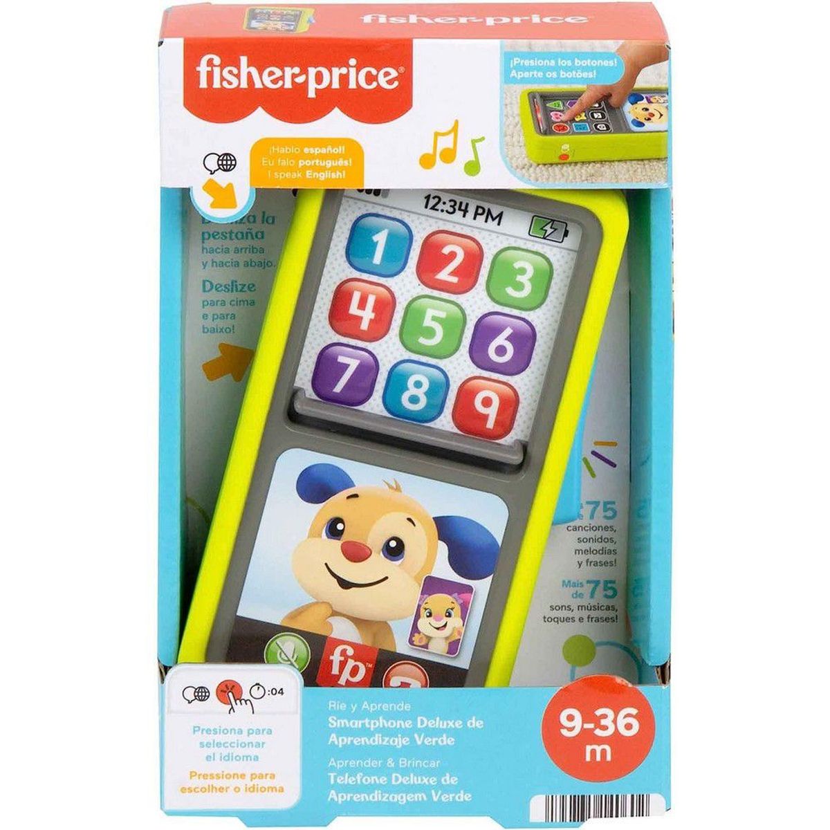 FISHER PRICE - Fisher Price Juguete Smartohone Aprendizaje
