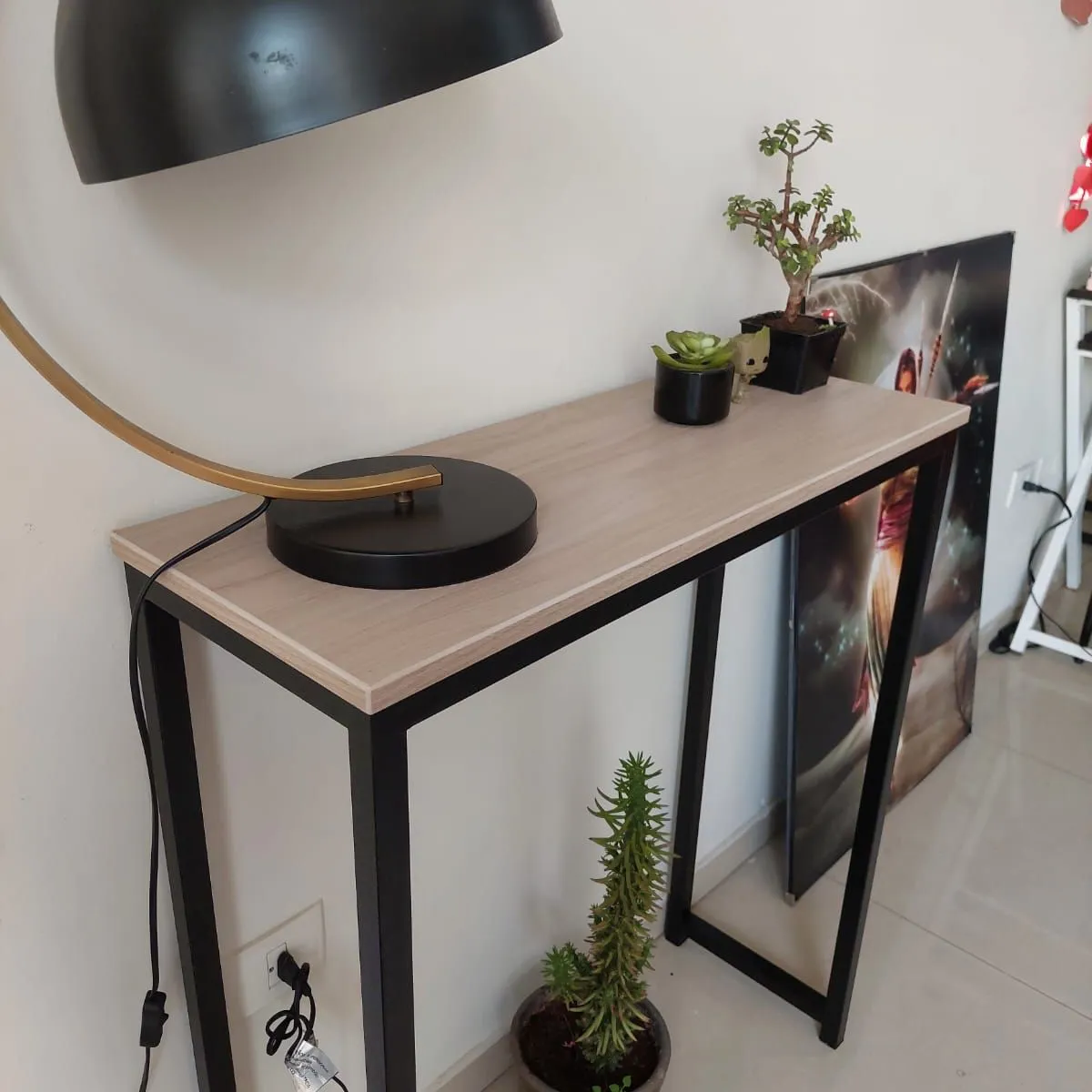 GENERICO - Recibidor de sala nacar 80x30x93