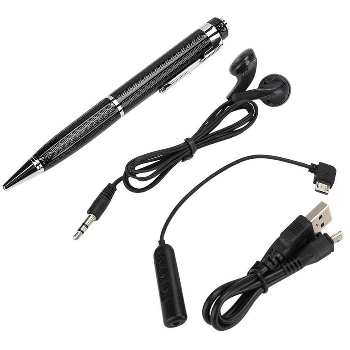 OEM - Grabadora De Voz Lapicero Espia - Solumatica - Deteccion De Voz y MP3