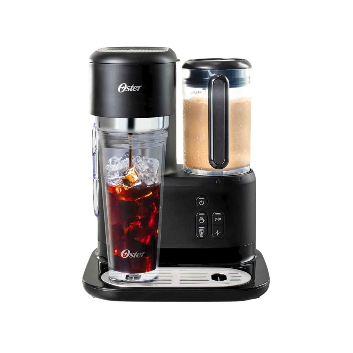 OSTER - Cafetera frappé Oster con licuadora BVSTDC03B