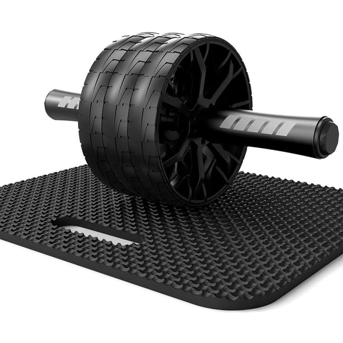 RUNNING SPORT PERU - Rueda Abdominal Silent Double Negra