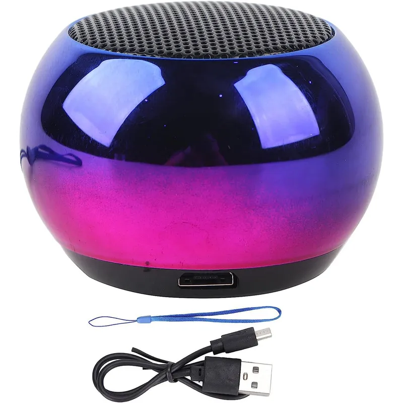 GENERICO - M3 mini parlante inalámbrico portátil metal altavoz para teléfono