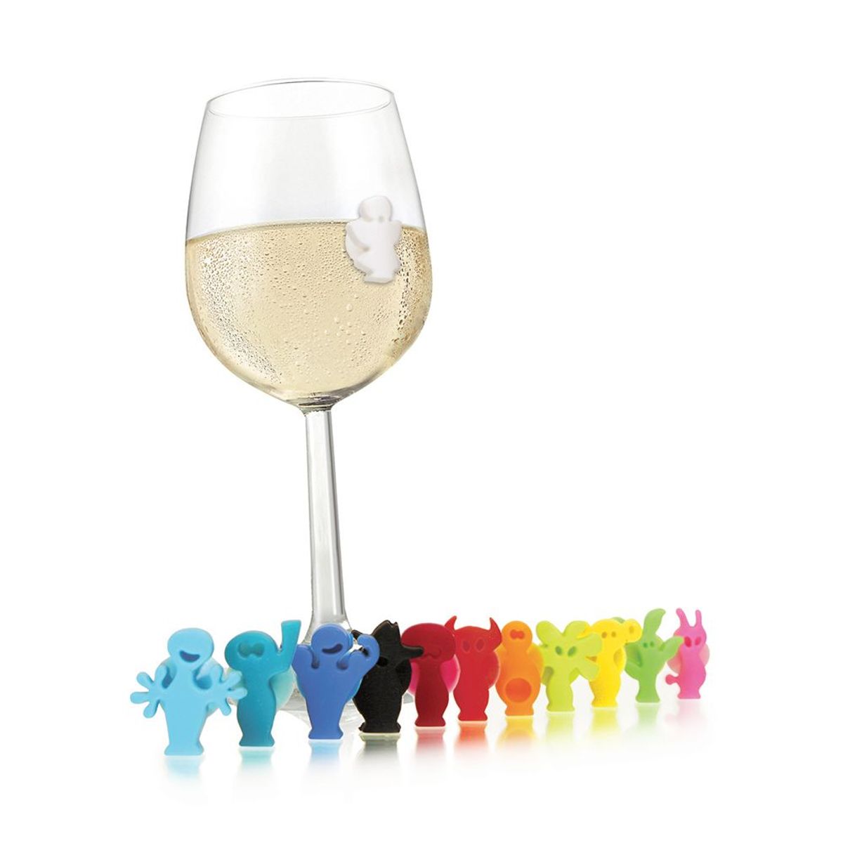 VACU VIN - Marcador de Vaso Vacu Vin Party People x12unid