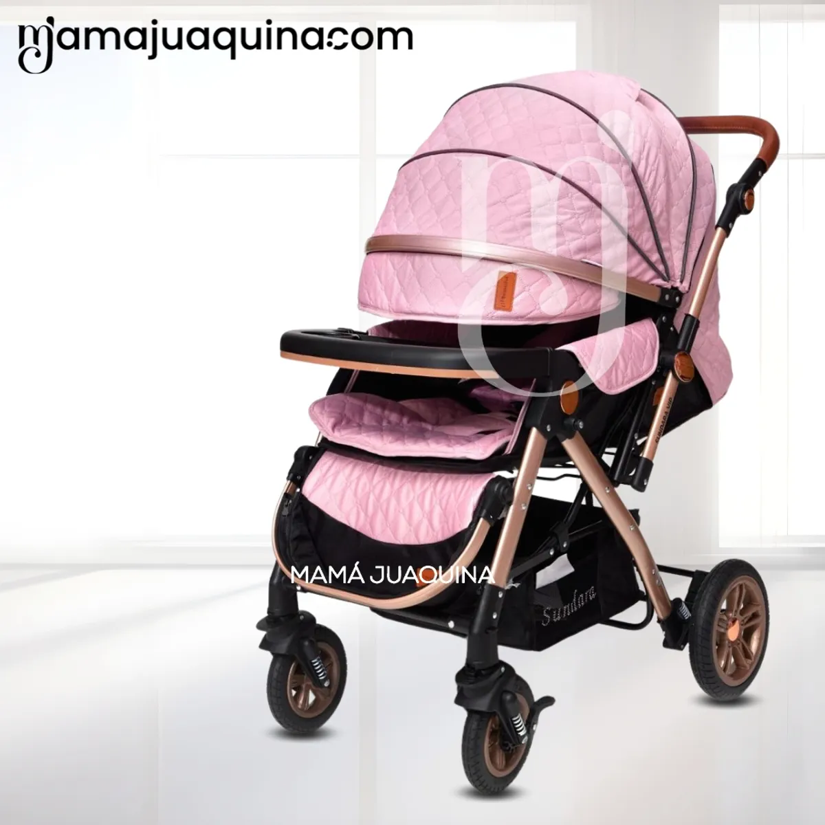 BEAUTIFUL - Coche Cuna De Lujo «SUNDARA VIP» Edición Limitada Pink