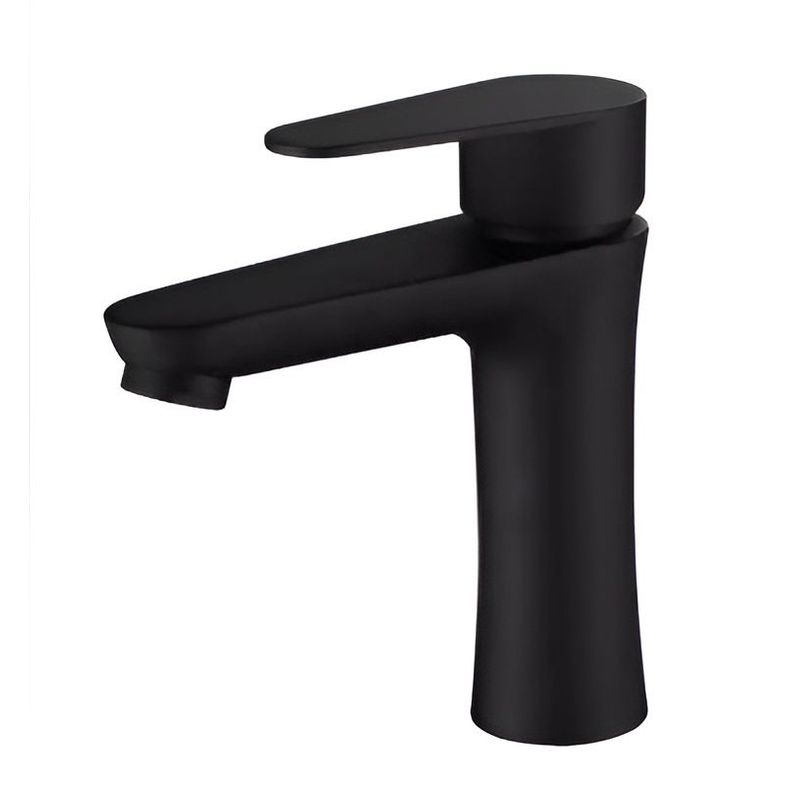 IMPORTADO MC - MEZCLADORA DE LAVATORIO 15CM NEGRO REDONDA