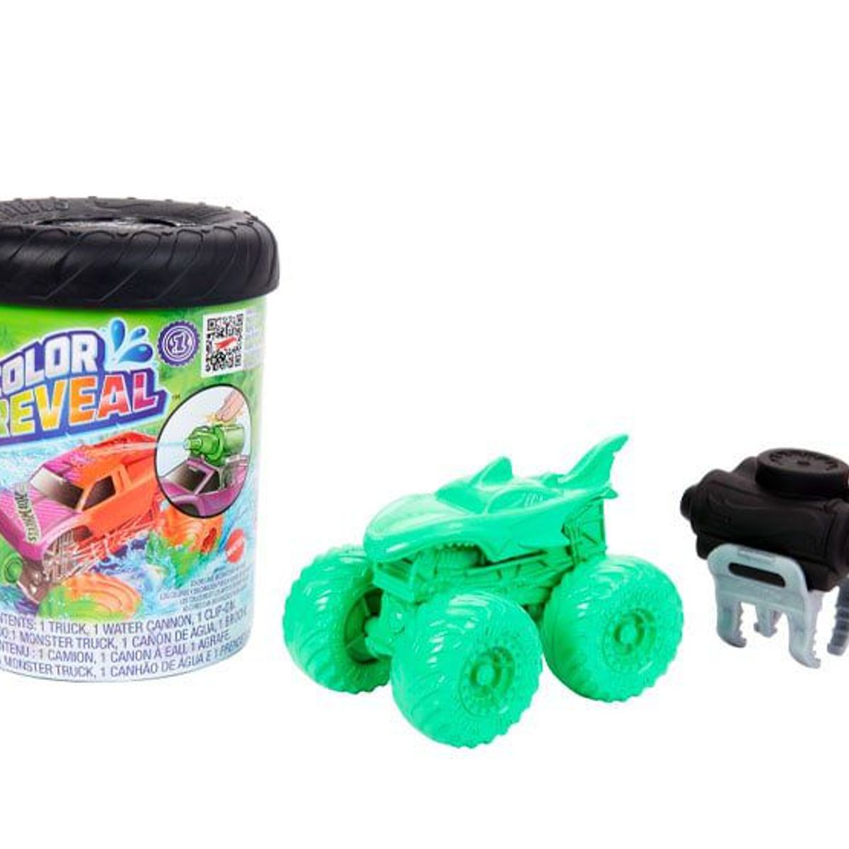 HOT WHEELS - Hot Wheels Monster Trucks Color Reveal x1