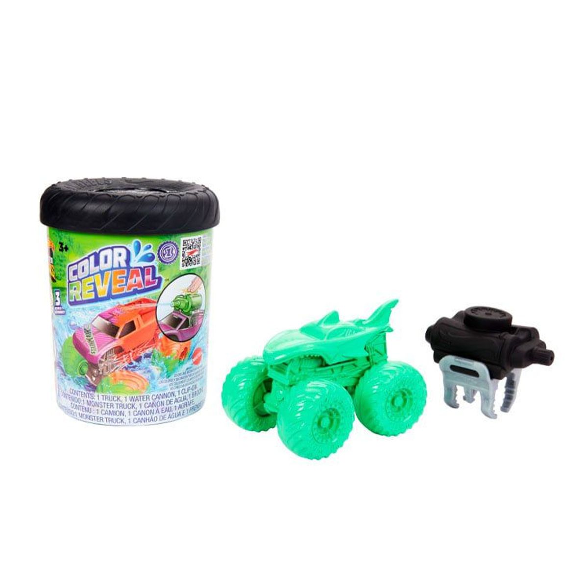 HOT WHEELS - Hot Wheels Monster Trucks Color Reveal x1