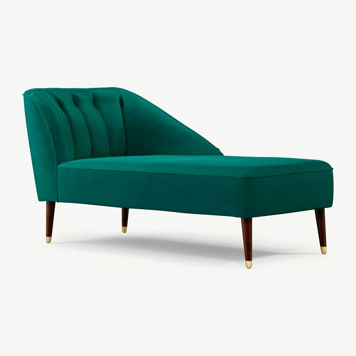 YOLODECORO - Chaise Longue Derecho Margot 2 Cuerpos Cerceta