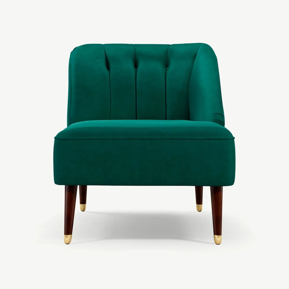 YOLODECORO - Chaise Longue Derecho Margot 2 Cuerpos Cerceta