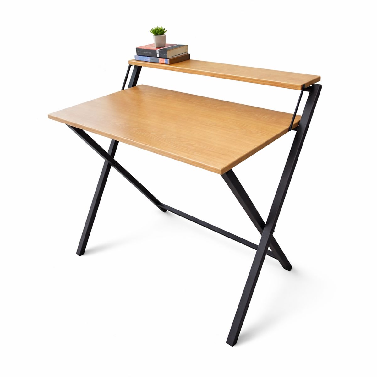 GENERICO - Escritorio Plegable Para Estudio U Oficina De Melamina