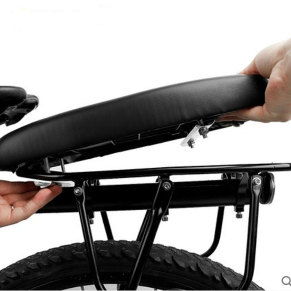 GENERICO - Cojin Trasero Para Bicicleta Almohadilla Asiento Parrilla