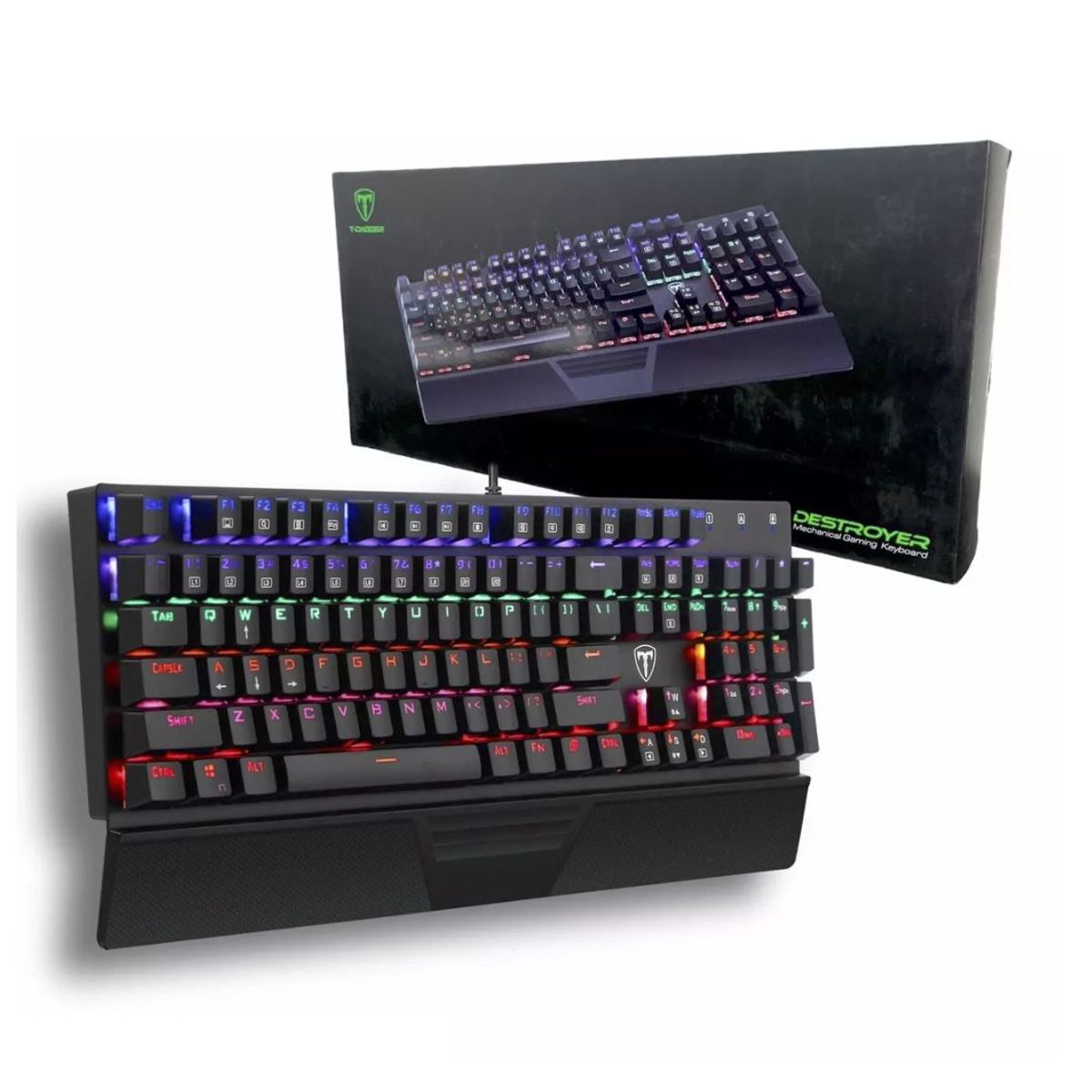 T DAGGER - Teclado Gamer Mecánico T- Dagger Destroyer Modelo T-tgk305