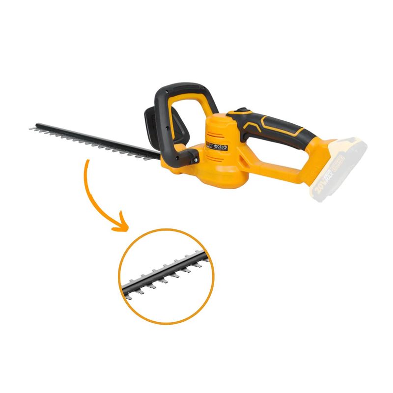 INGCO TOOLS - Cortasetos 20V con bateria y cargador  Ingco