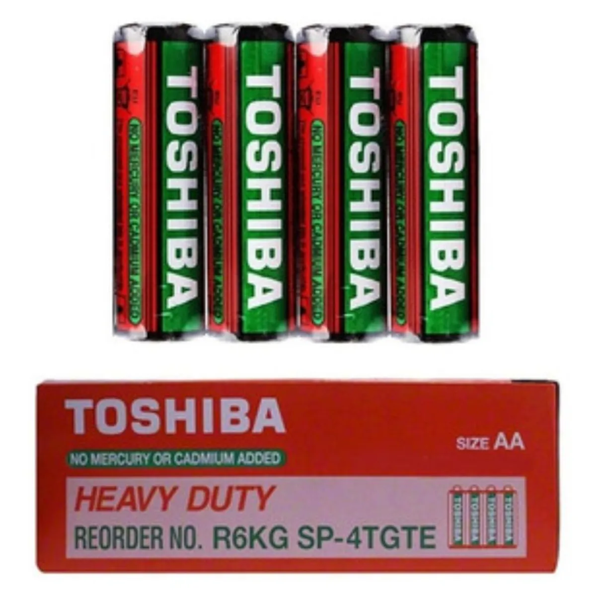 TOSHIBA - PILAS TOSHIBA AA  CAJA X 40 UNIDADES