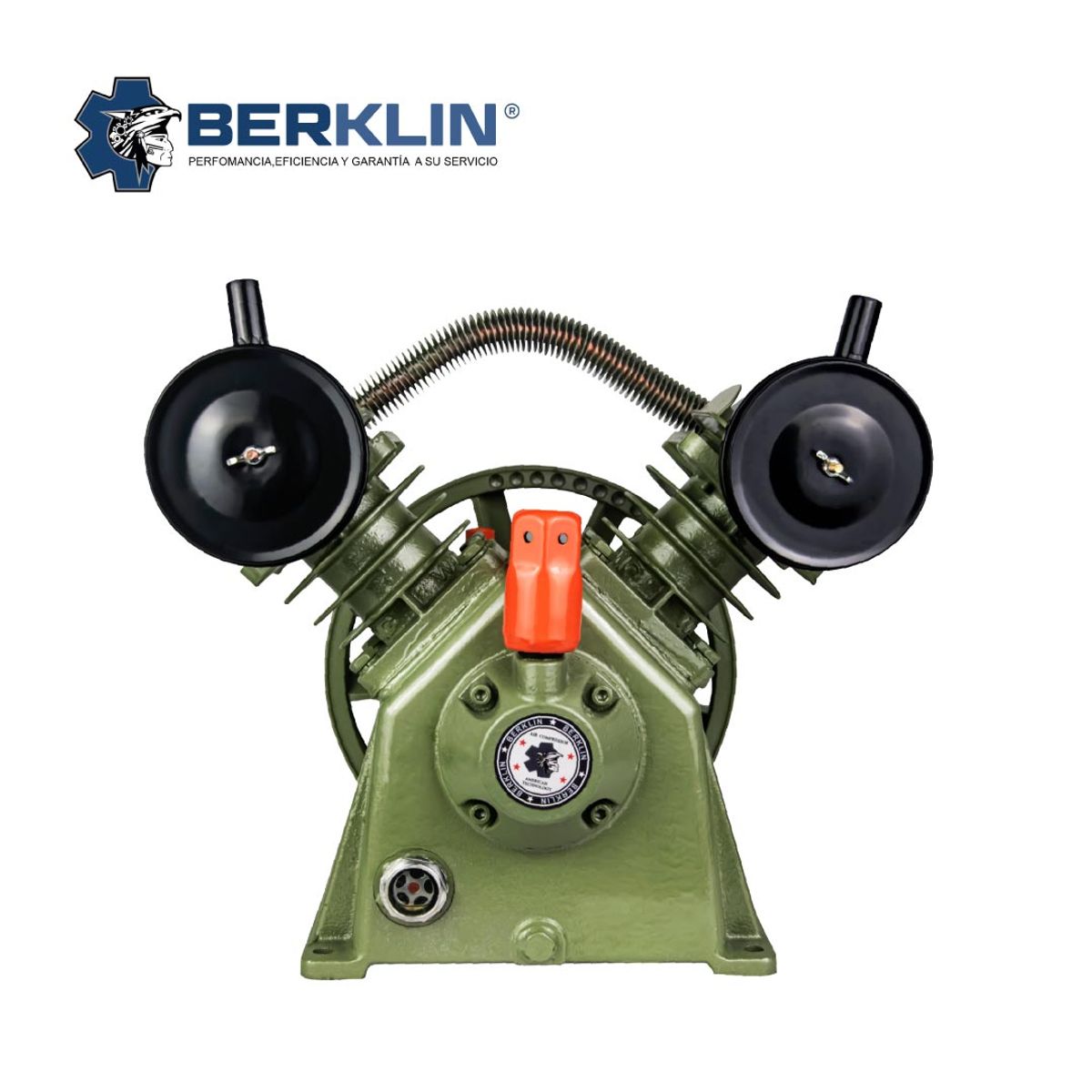 BERKLIN - CABEZAL PARA COMPRENSORA 2HP 8BAR 2 PISTONES