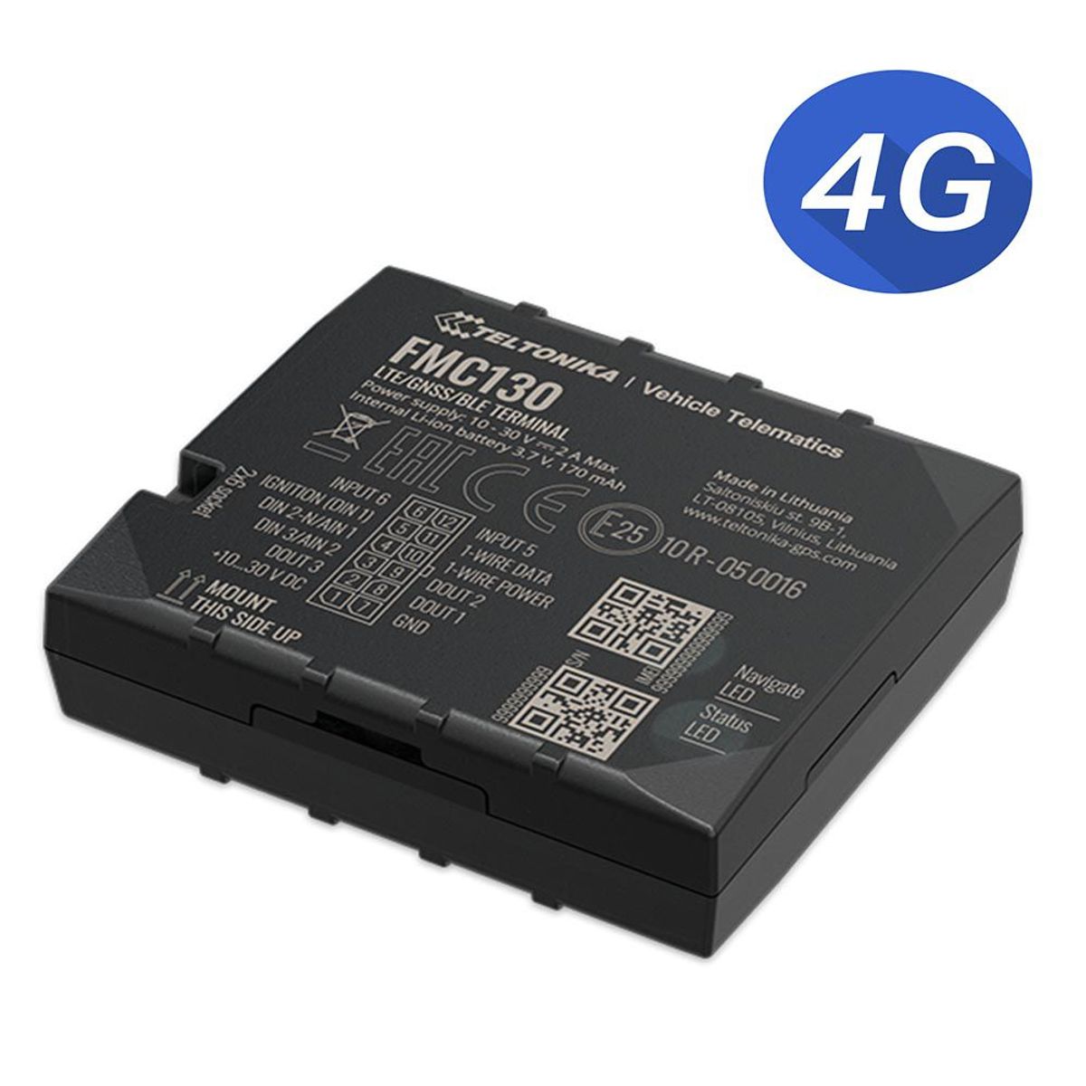 TELTONIKA - GPS VEHICULAR TELTONIKA FMC 130 BLUETOOTH ANTI-JAMMING