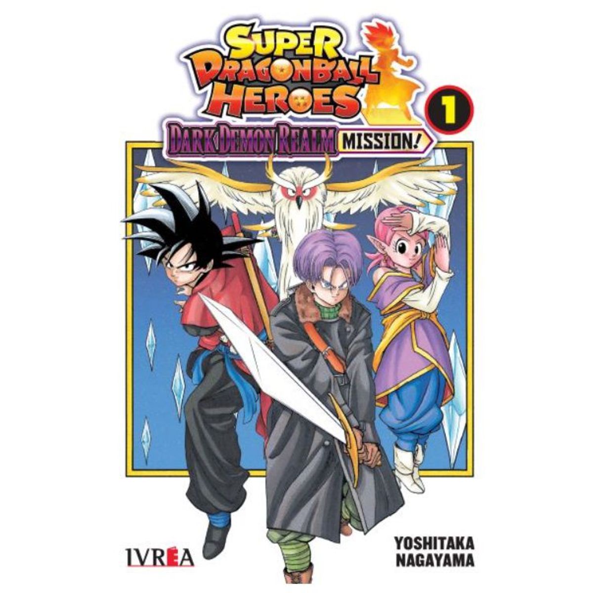 IVREA - Manga Super Dragon Ball Heroes Dark Demon Realm Mission Tomo 01