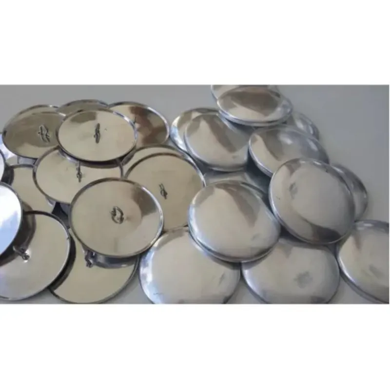 GENERICO - 500 Botón Para Forrar Con Tela #36(22.4mm) Casquillo Tapizar