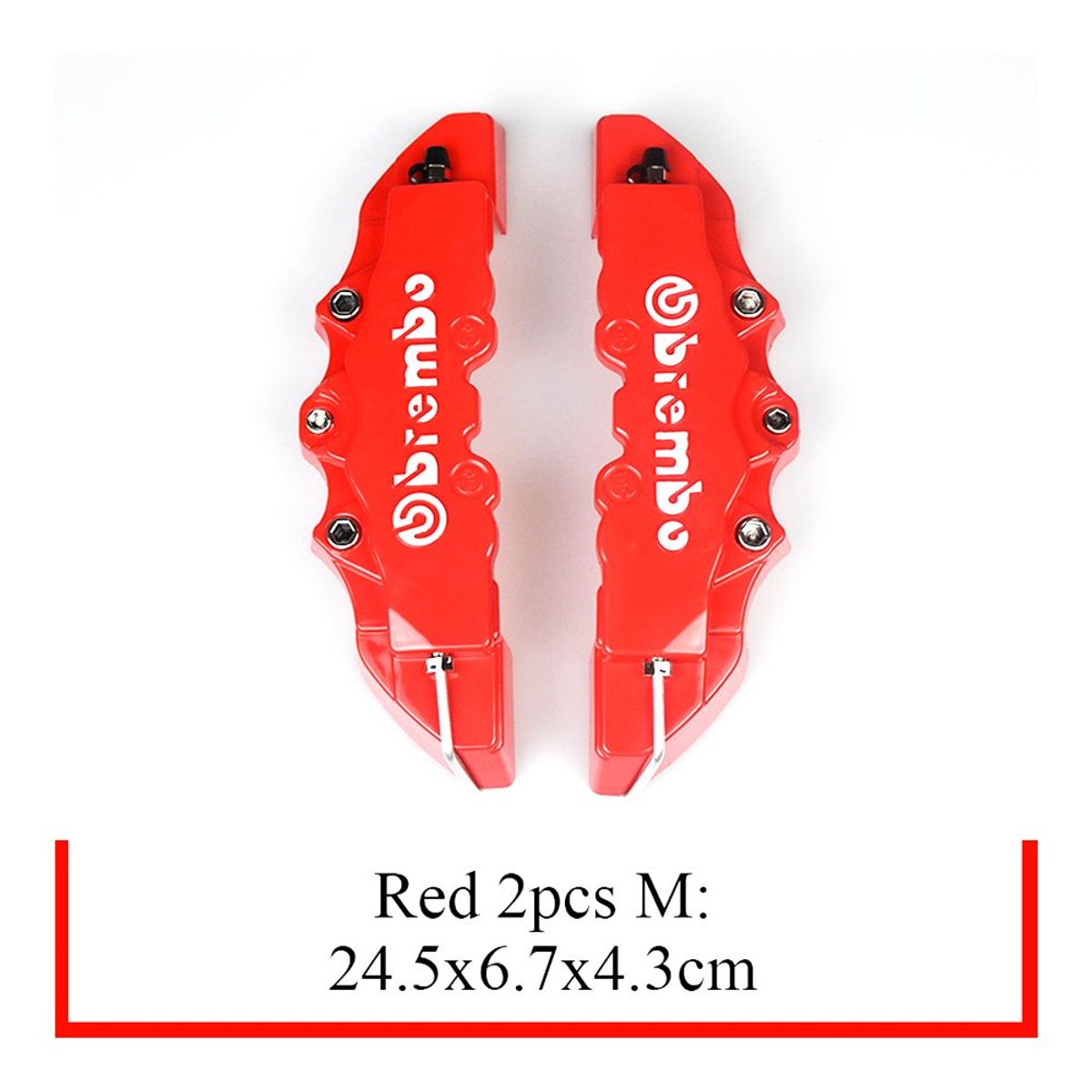 GENERICO - Cubre Caliper Brembo Diseño Tuning Universal Auto Camioneta.