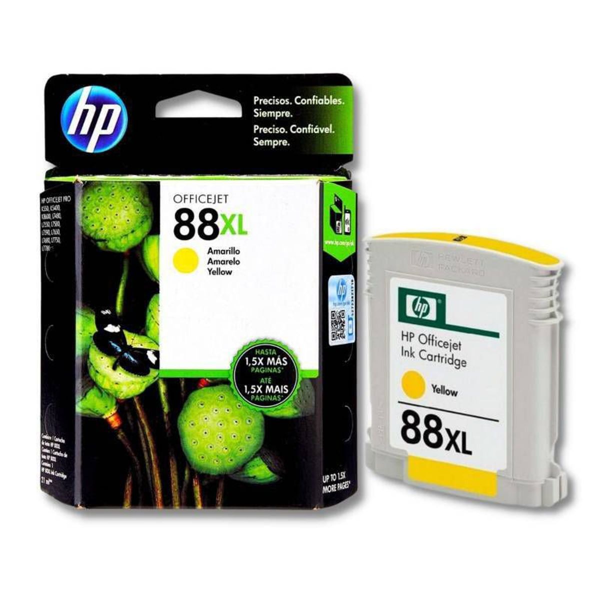 HP - CARTUCHO HP 88XL Original Amarilla Alta Capacidad