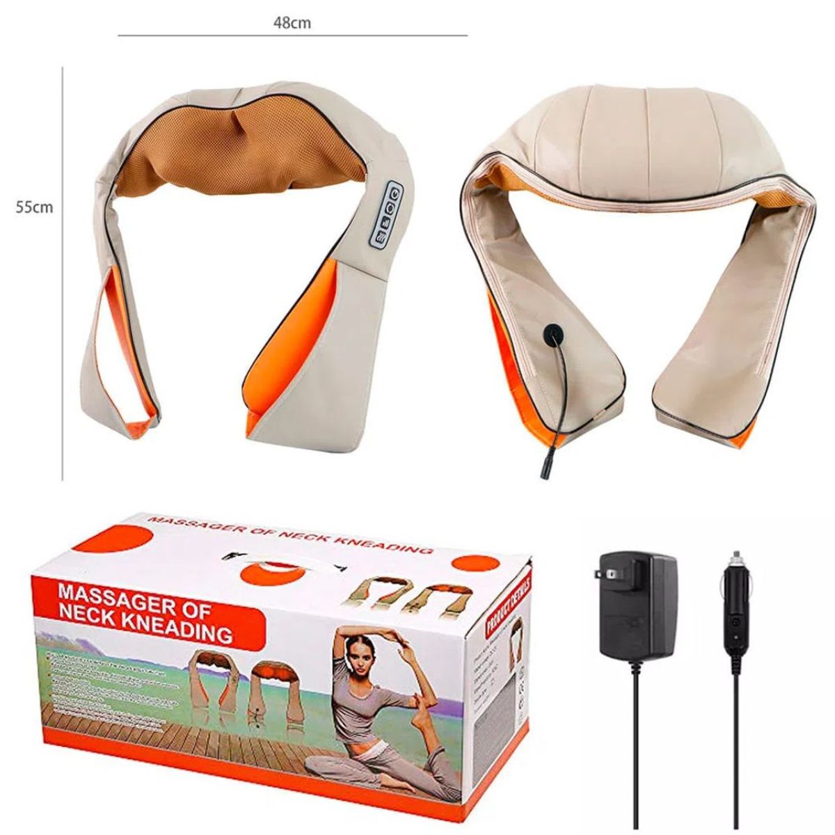 OEM - Masajeador De Cuello Infrarrojo Shiatsu