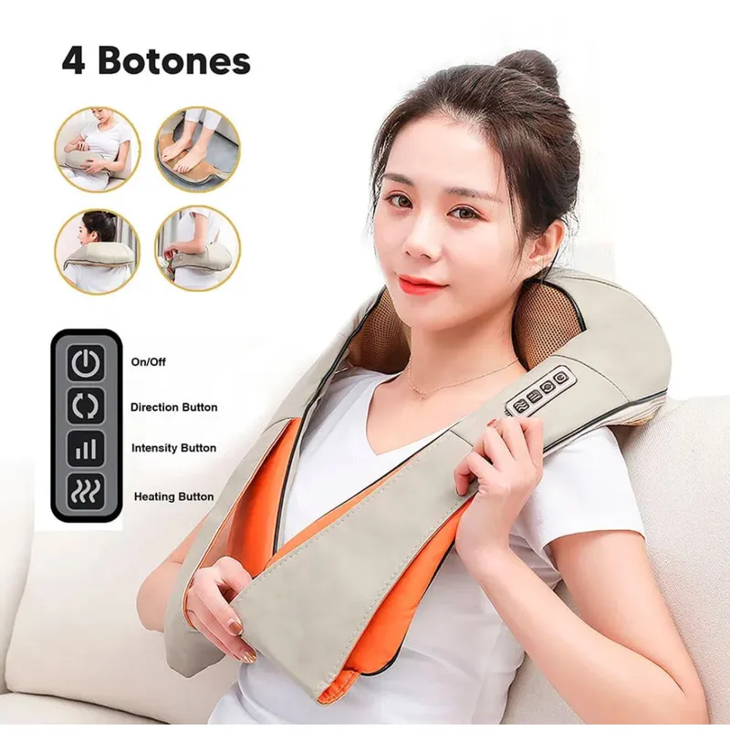 OEM - Masajeador De Cuello Infrarrojo Shiatsu