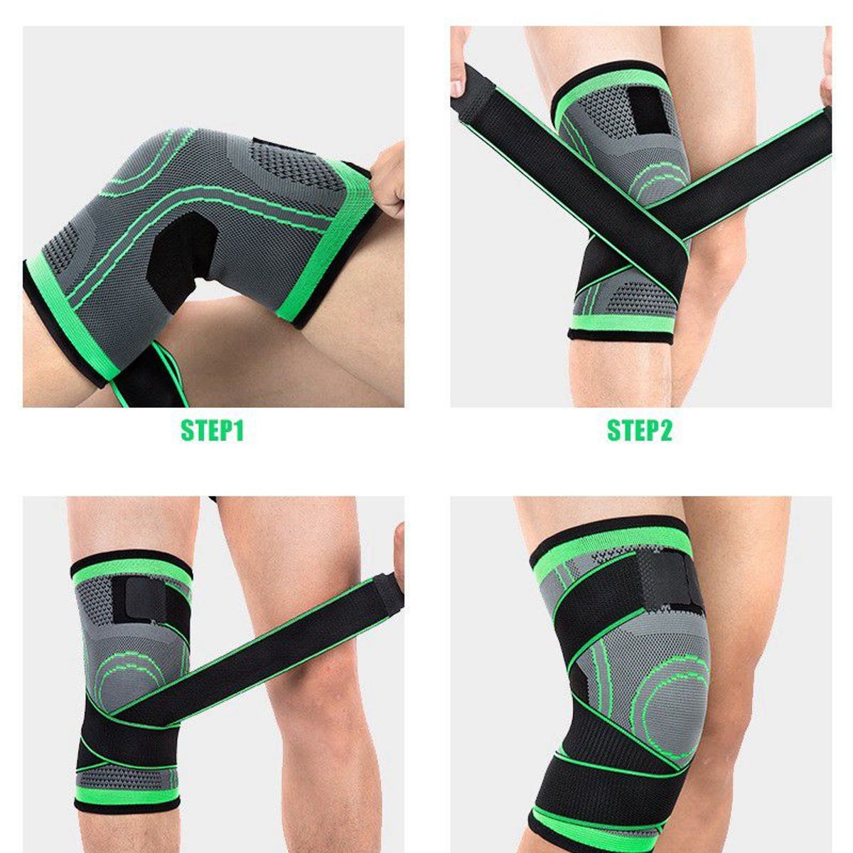 OEM - x2 Rodilleras de Deportiva de Compresión para Alivio del Dolor