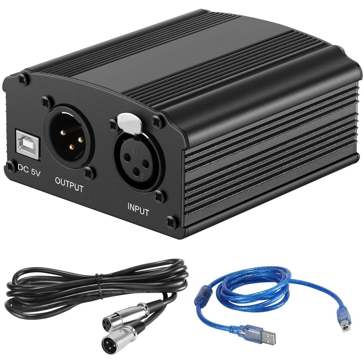 OEM - Phantom Power 48 V para micrófono condensador de estudio