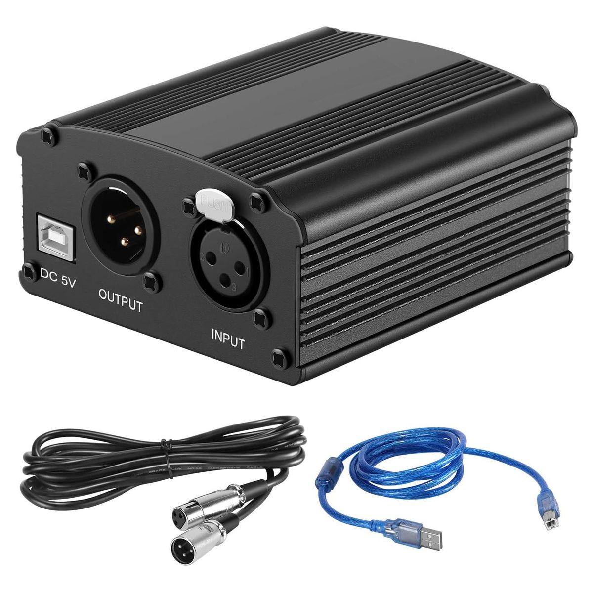 OEM - Phantom Power 48 V para micrófono condensador de estudio