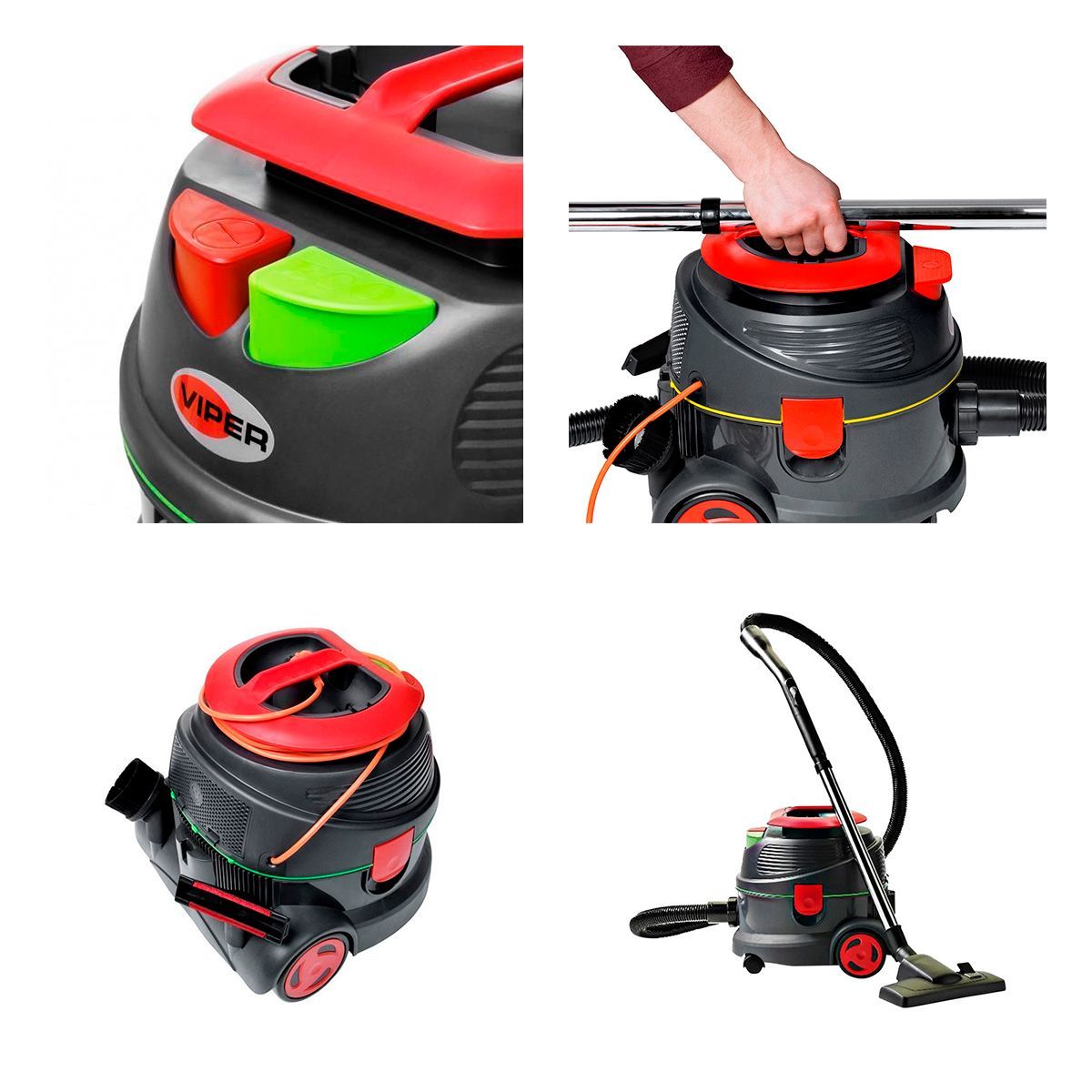 VIPER - Aspiradora En Seco Profesional Dsu15 Viper