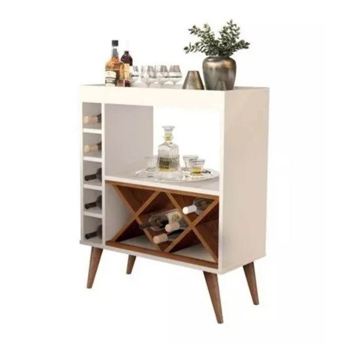 GENERICO - BAR JUDITH - LA CASA DEL MUEBLERO - BLANCO CON PANELA