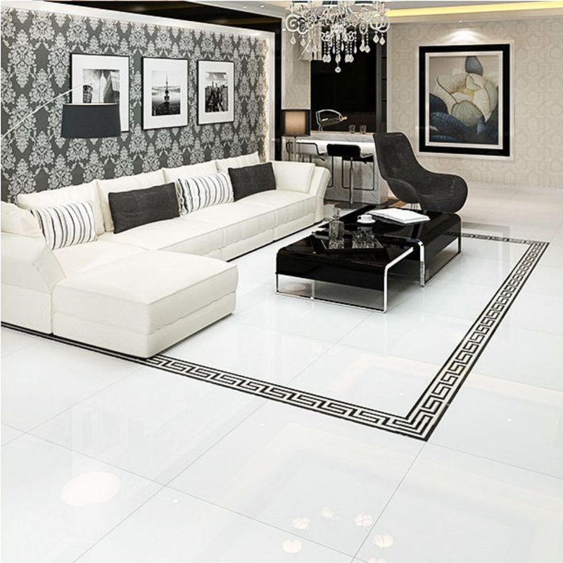 EJESA CREA TU ESPACIO IDEAL - Porcelanato Vitrificado Blanco 60x60 cm 1.44 m2 - Importado