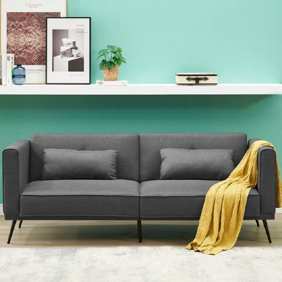 MOBILIARI - Sofa Cama Roodo Gris