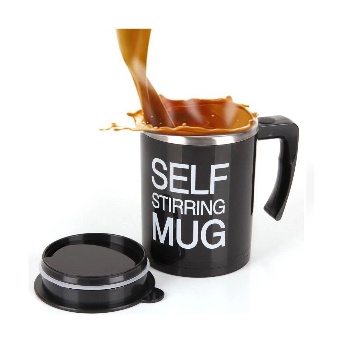 GENERICO - Taza Batidora Autoagitable Pila Incluida