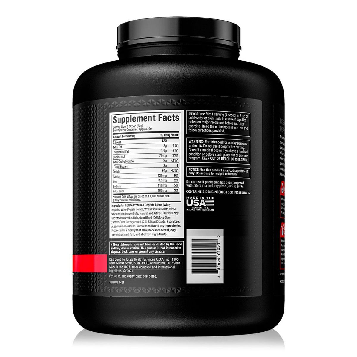 MUSCLETECH - NITROTECH 100% WHEY GOLD STRAWBERRY SHORTCAKE 5lb