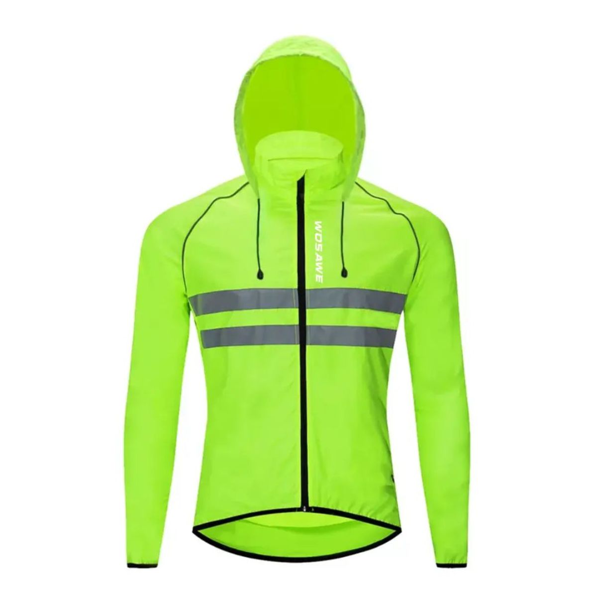 GENERICO - Casaca Cortavientos Reflectivo de Ciclismo