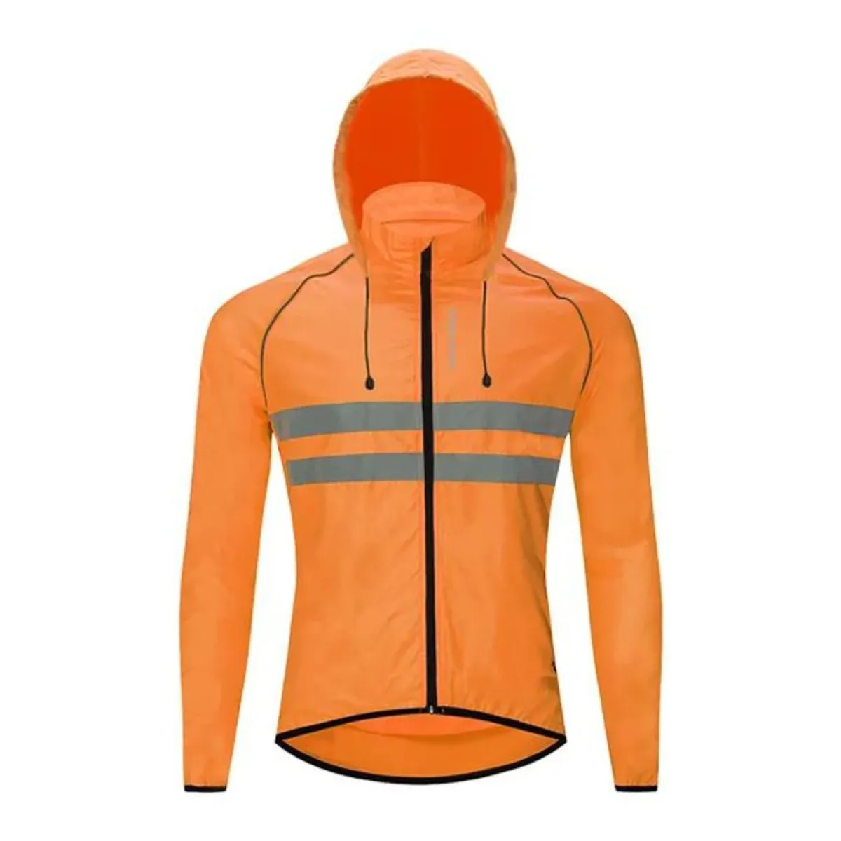 GENERICO - Casaca Cortavientos Reflectivo de Ciclismo