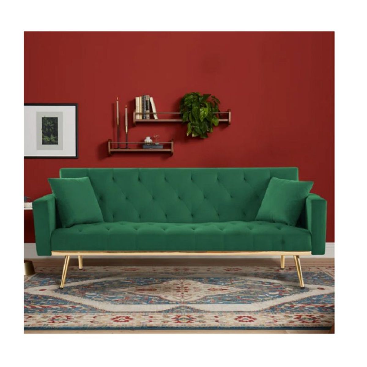 MOBILIARI - Sofa Cama Europ Verde