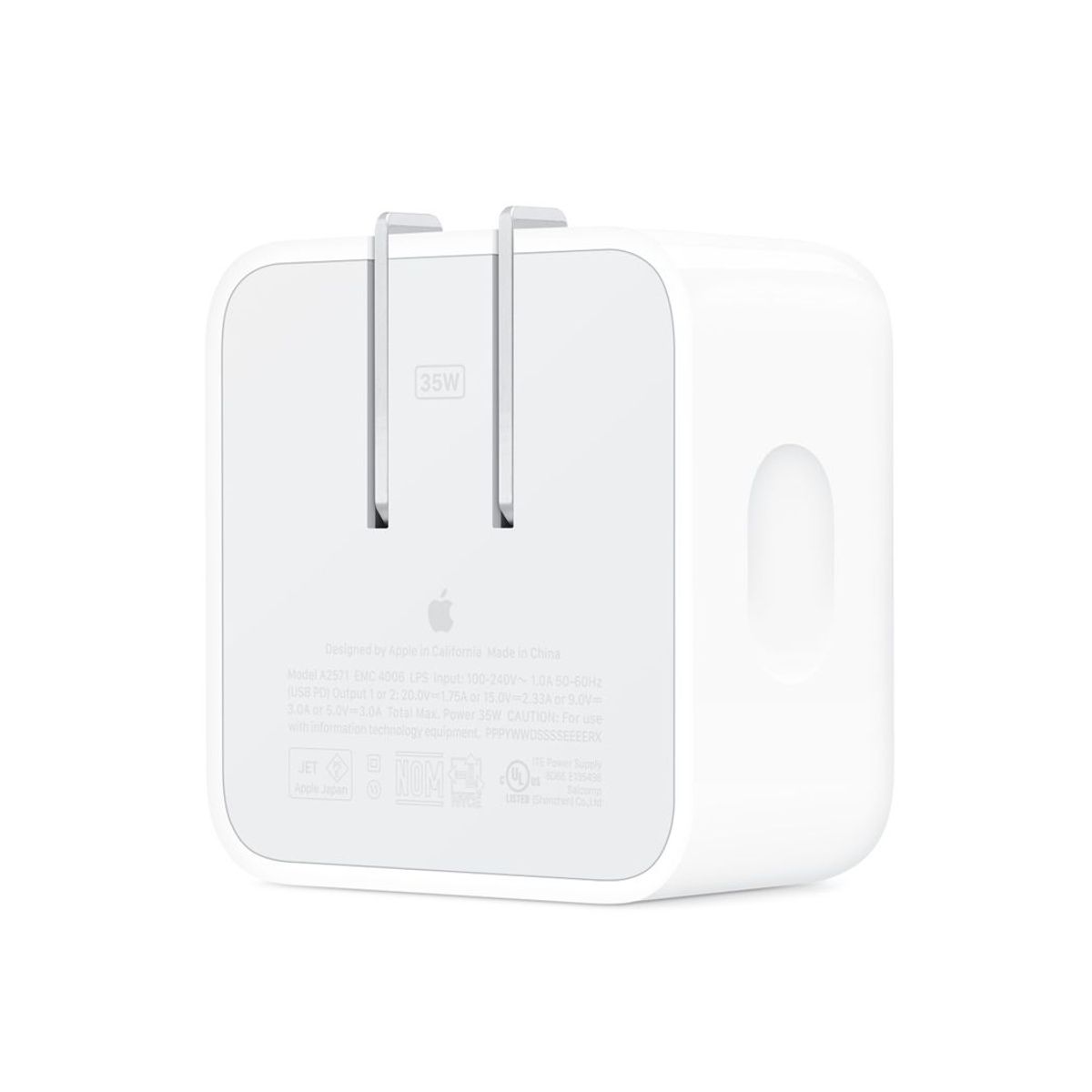 GENERICO - Cargador Para iPhone 35W - Blanco