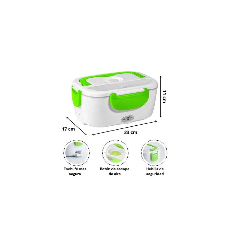 GENERICO - Lonchera Taper Electrico para Calentar Alimentos