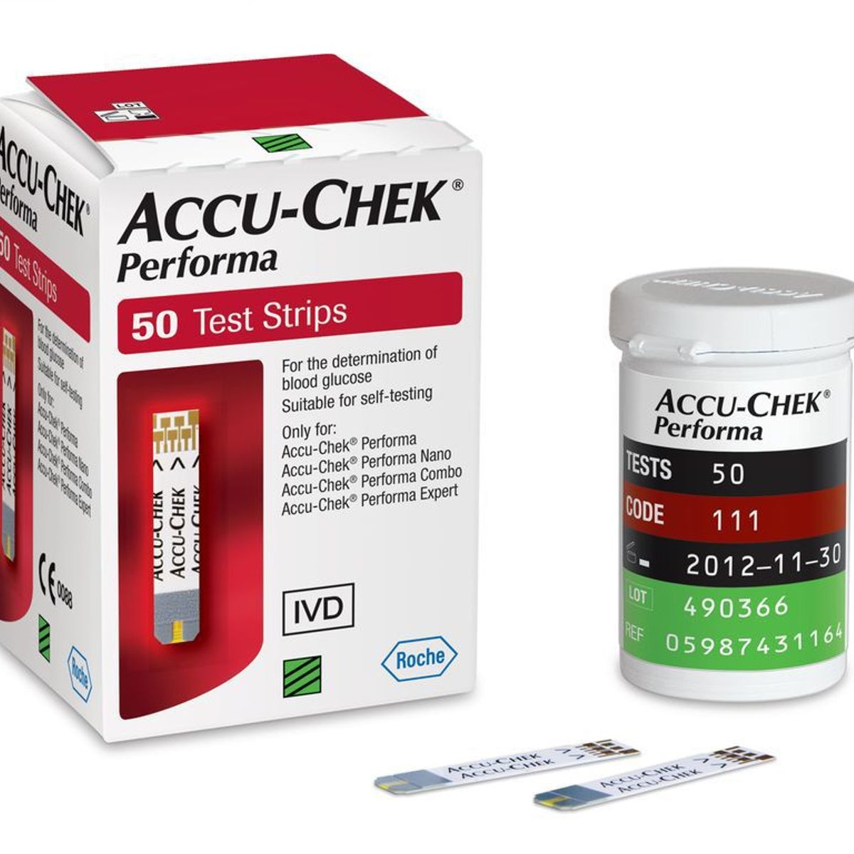 GENERICO - Tiras Reactivas Accu-Check PERFORMA 50 UND