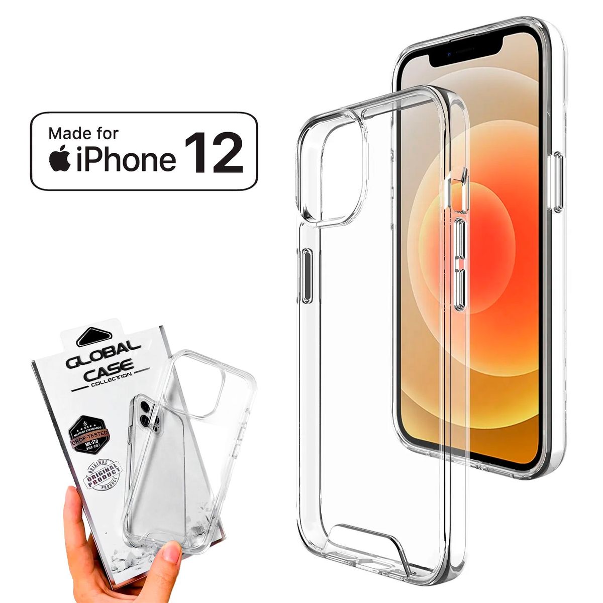 SPACE - Case Space Para Iphone 12 Transparente
