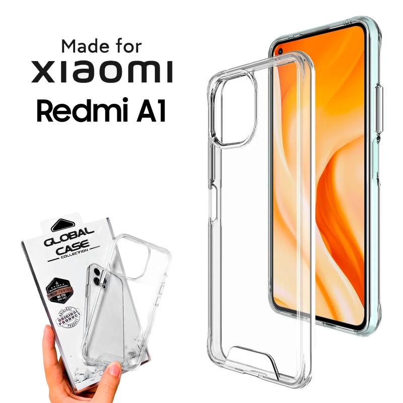 SPACE - Case Space Para Redmi A1 Transparente