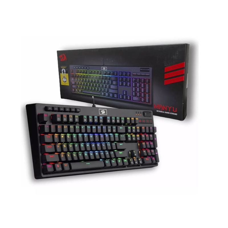 REDRAGON - Teclado Gamer Redragon Manyu K579 Rgb Mecanico