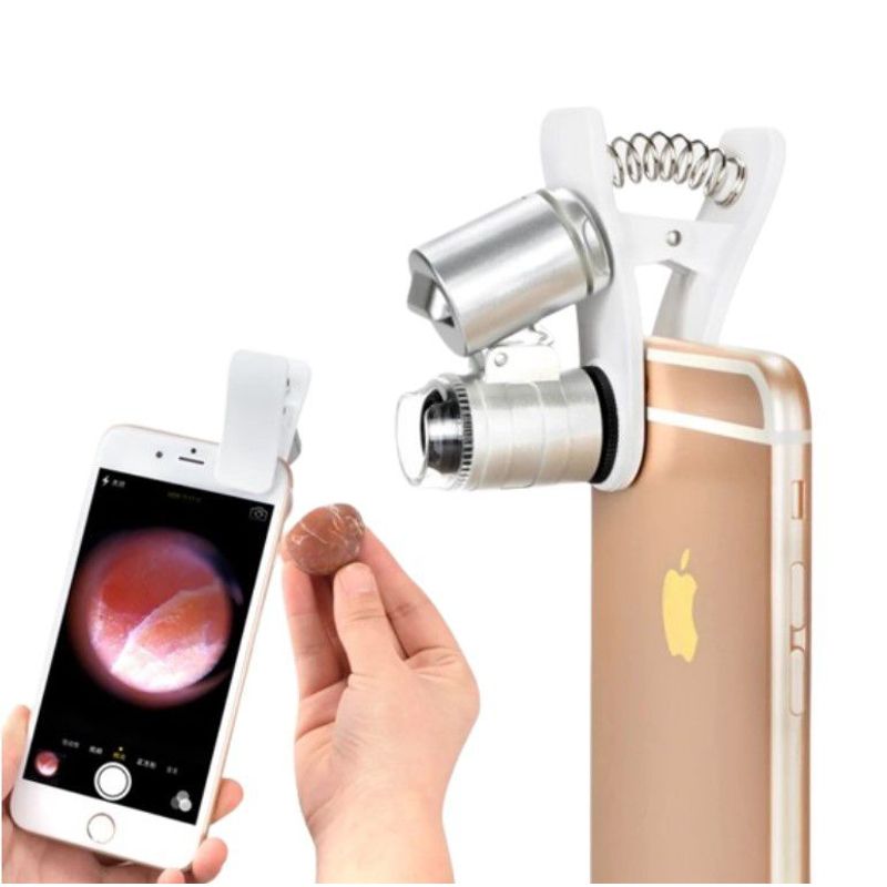 GENERICO - Lupa Clip Para Celular 60x Lupa para celular