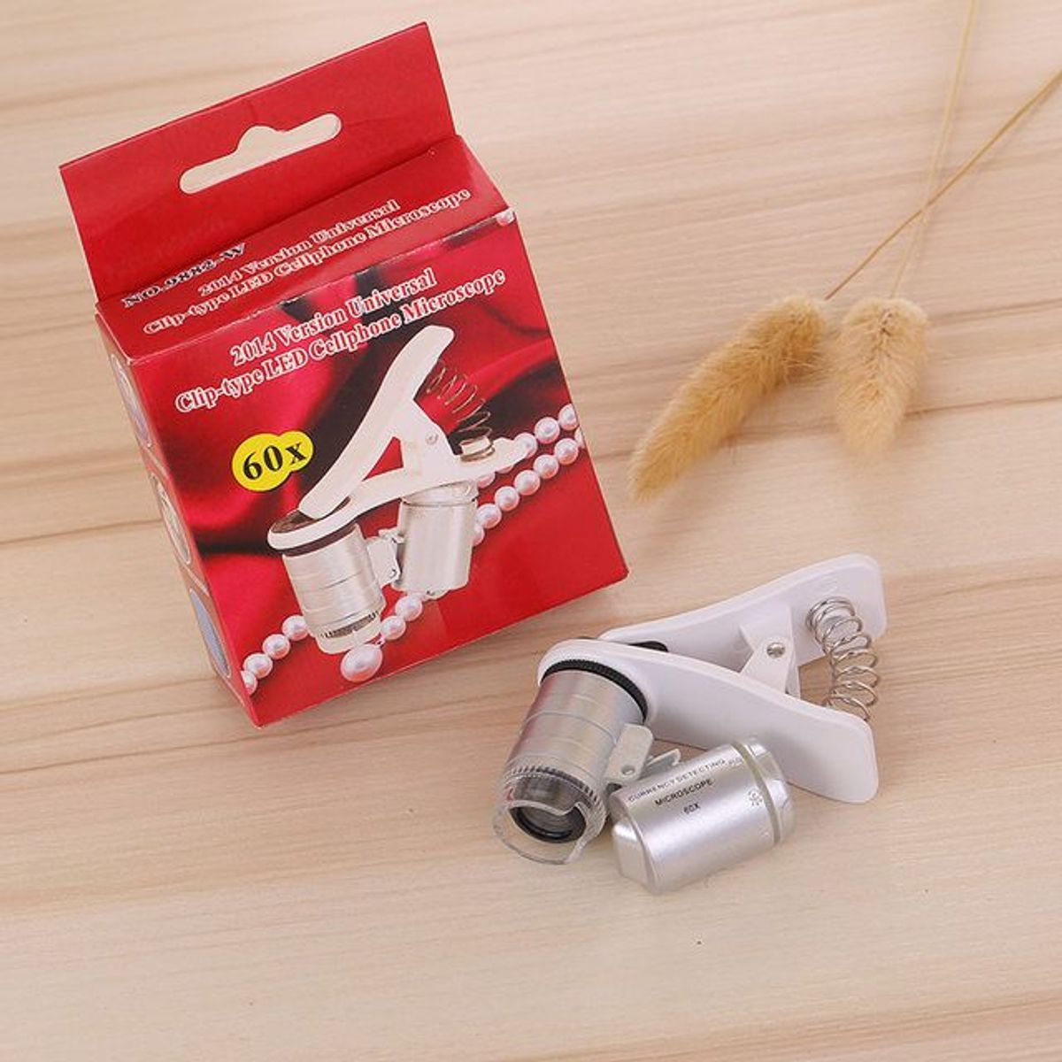 GENERICO - Lupa Clip Para Celular 60x Lupa para celular