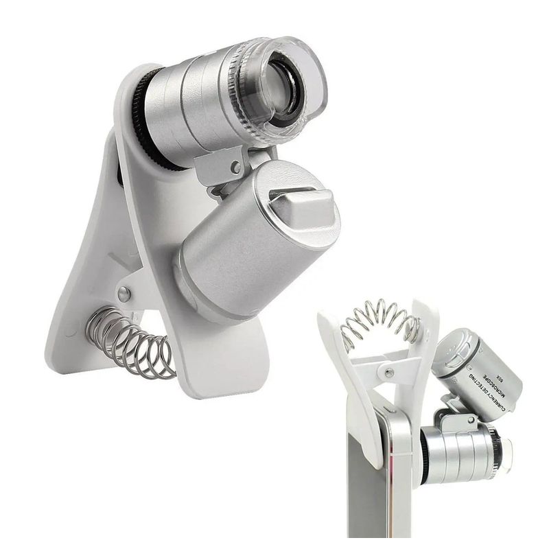 GENERICO - Lupa Para Celular 60x Lupa Clip para celular