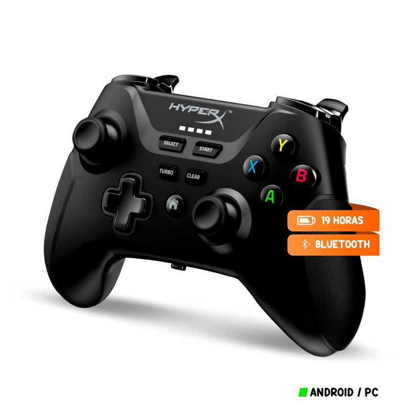 HYPERX - Mando Gamer HyperX Clutch Wireless Bluetooth USB - PC  Android